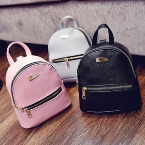 Mini Leather Backpacks